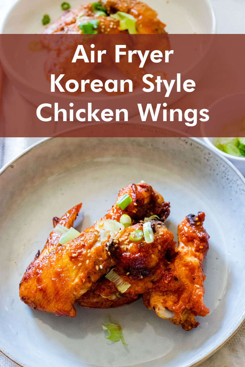 Air Fryer Korean Chicken Wings - The Floured Camera