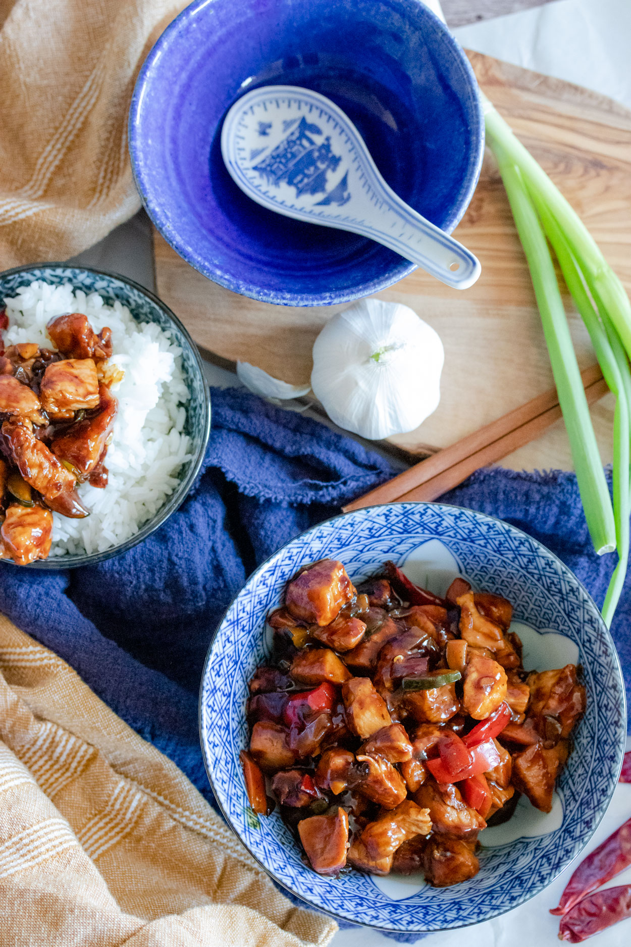 Kung Pao Chicken (No Peanuts) - The Floured Camera