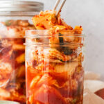 Homemade quick and easy kimchi.