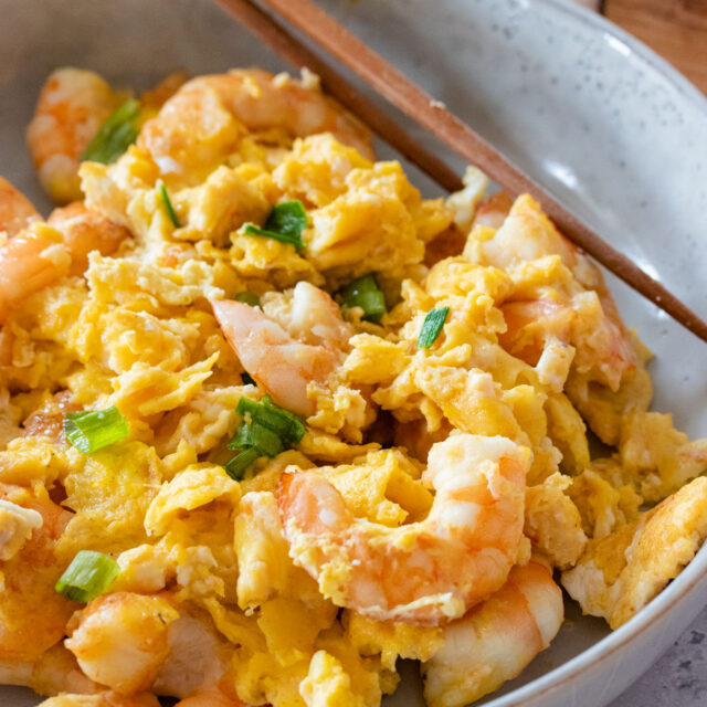 10 Minute Shrimp and Egg StirFry The Floured Camera