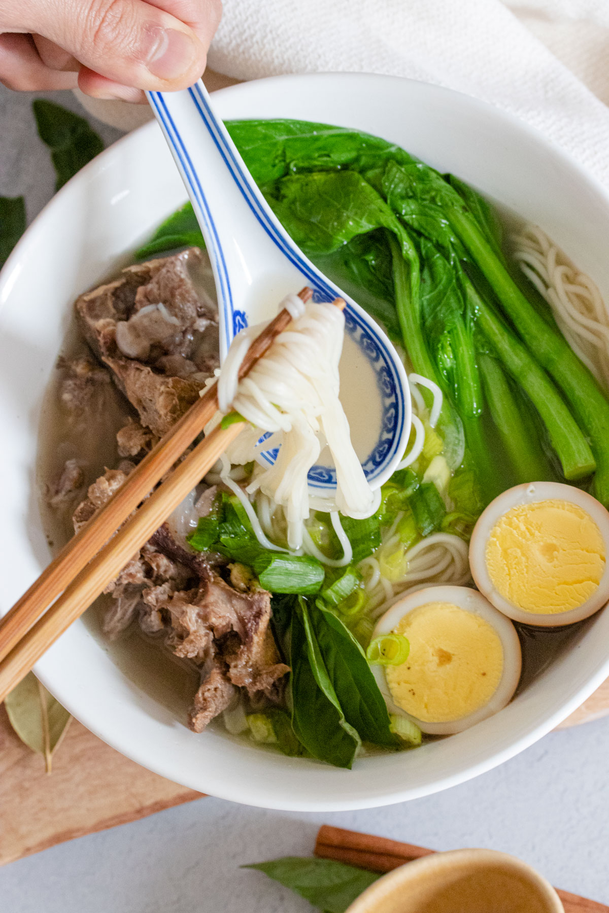 Instant Pot Pork Bone Broth The Floured Camera