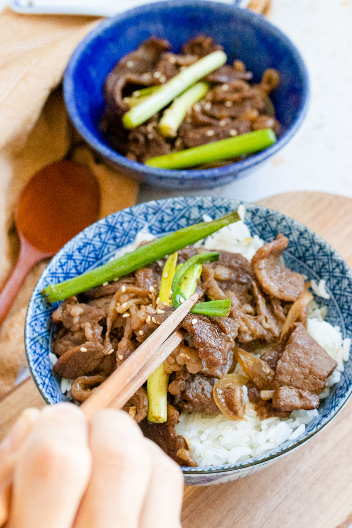 Beef and Onion Stir-Fry - The Floured Camera