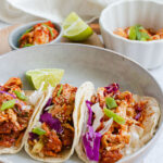 korean fried chicken tacos