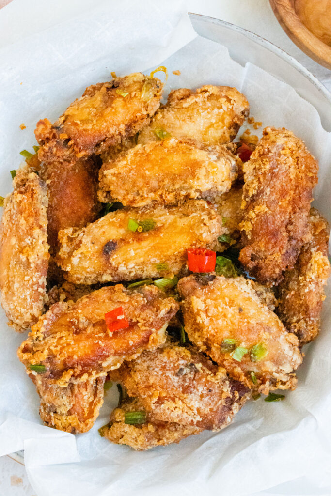 salt and pepper chicken wings