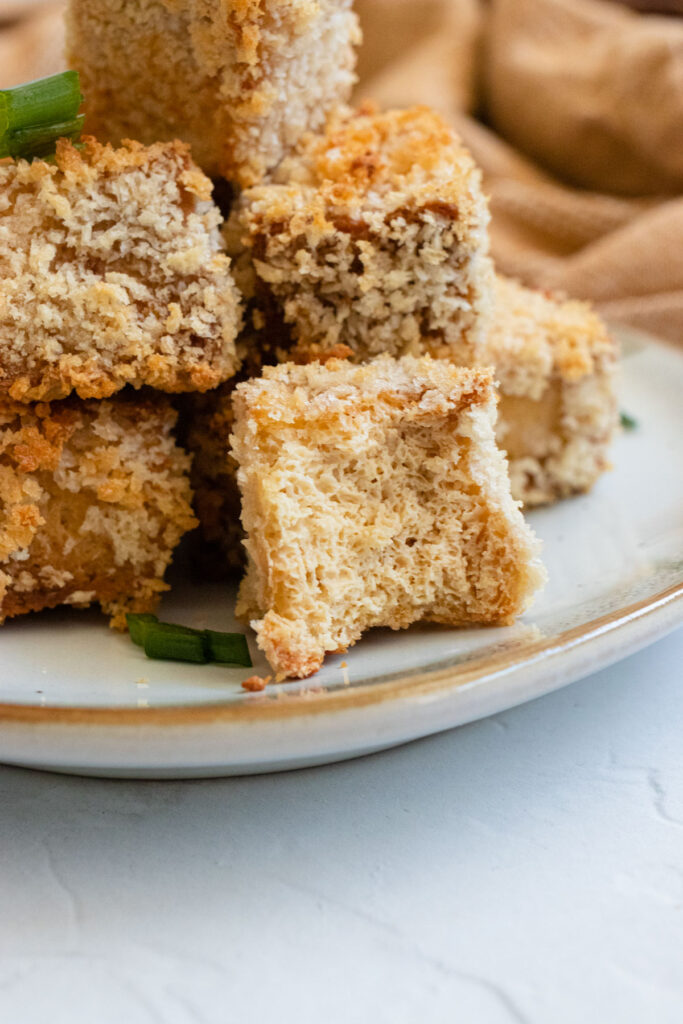 baked tofu nuggets