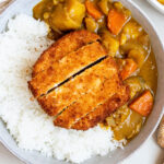 Tofu katsu curry.