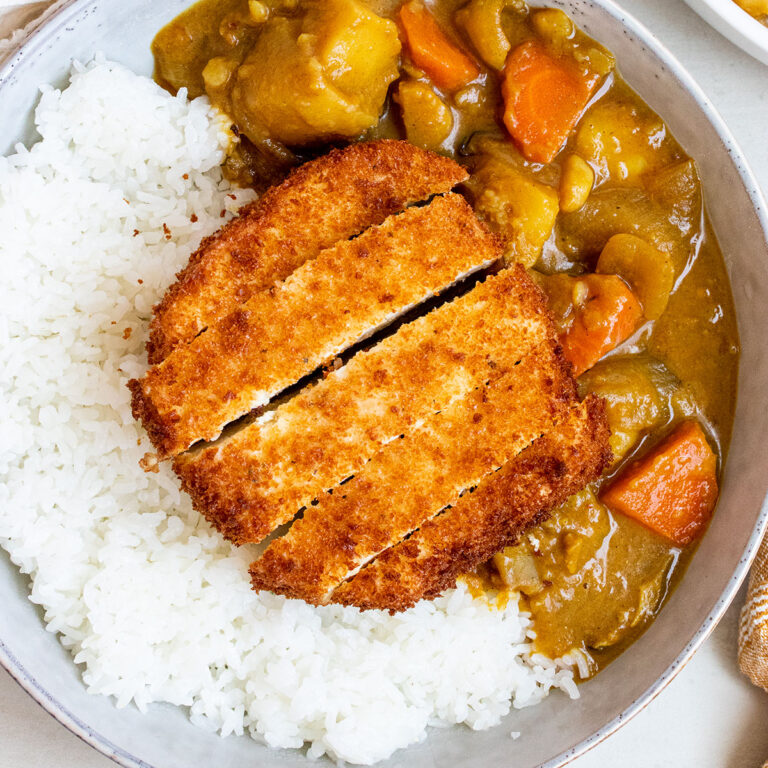 Tofu Katsu with Curry (Vegan) The Floured Camera