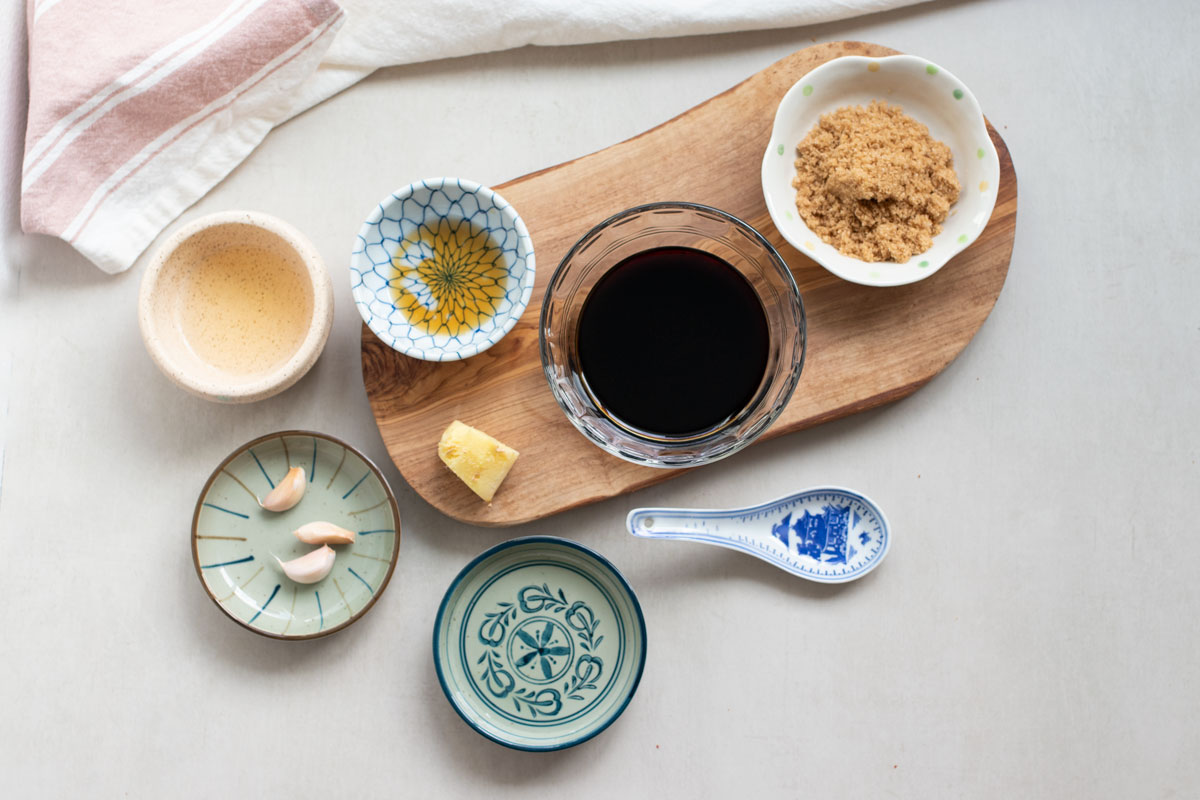 teriyaki tofu and broccoli ingredients