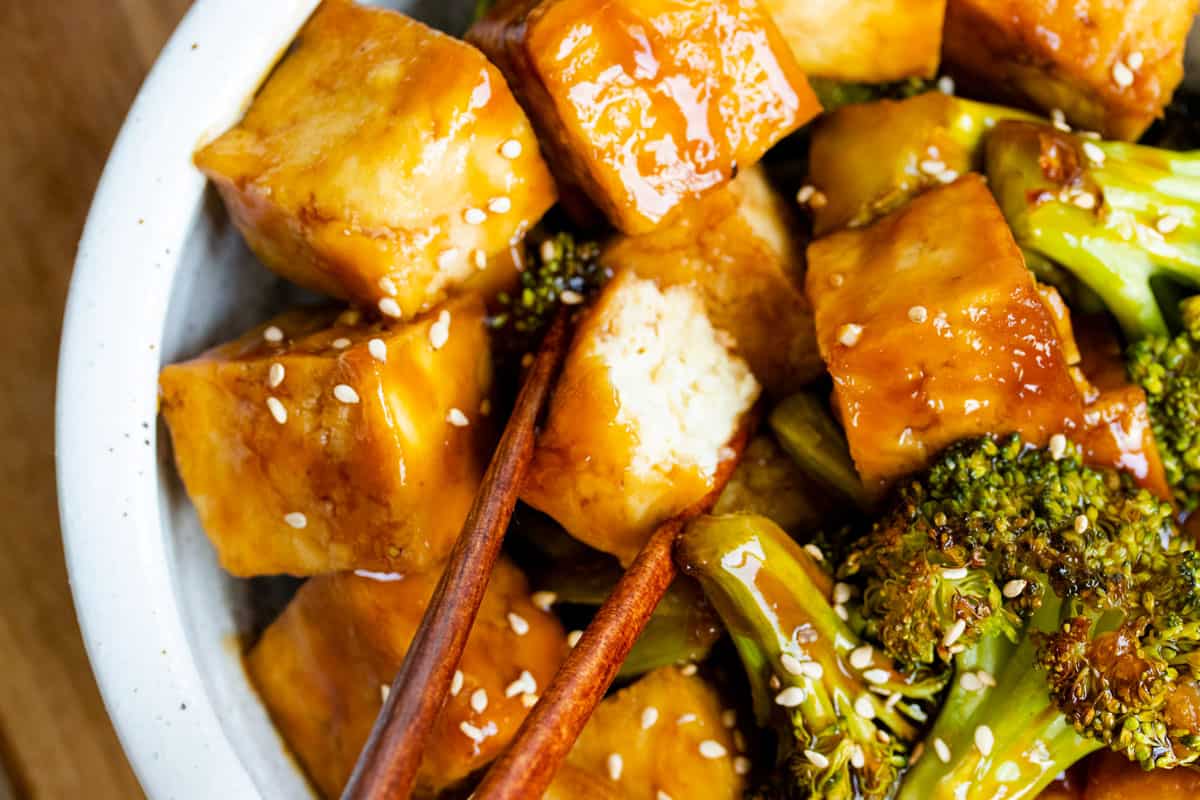 teriyaki tofu broccoli