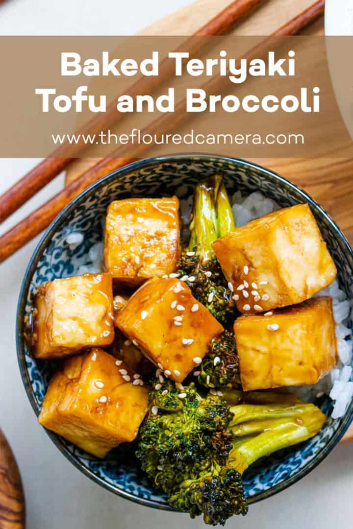 Baked Teriyaki Tofu and Broccoli - The Floured Camera