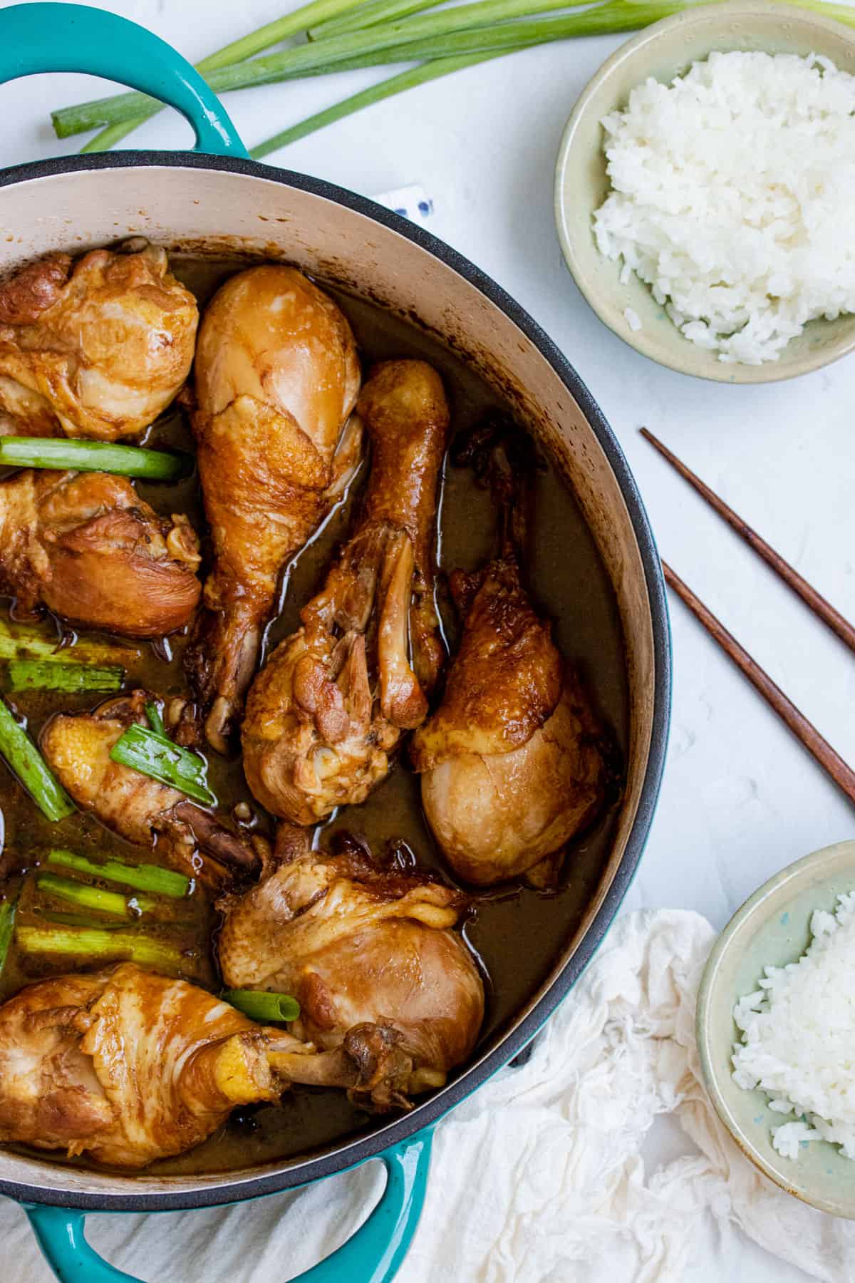 chinese braised soy sauce chicken