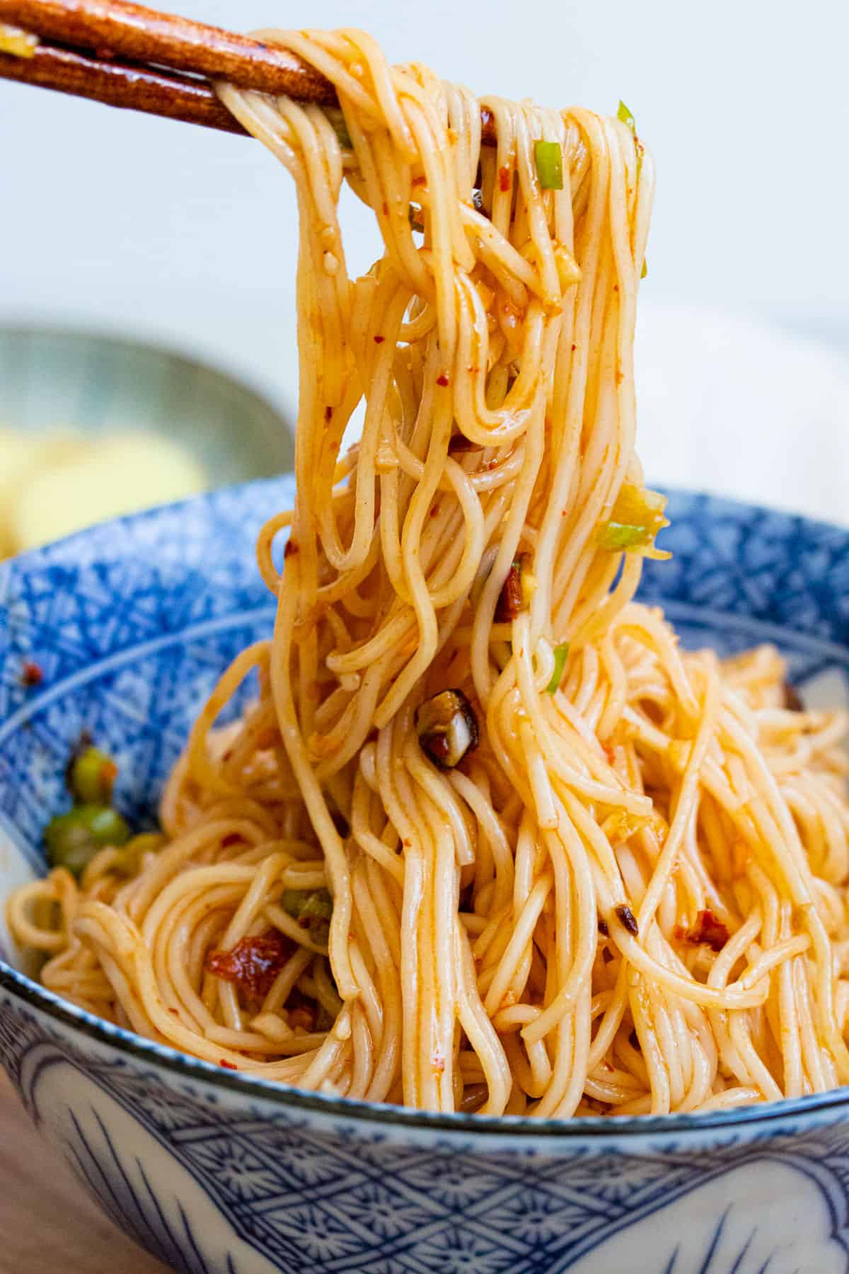 spicy soy sauce noodles