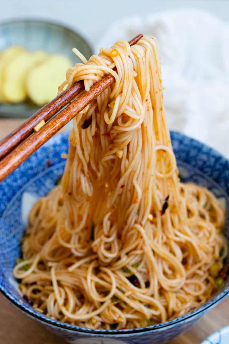 Quick and Easy Spicy Soy Sauce Noodles The Floured Camera