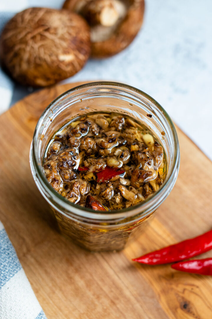 Shiitake Chili Oil Sauce The Floured Camera