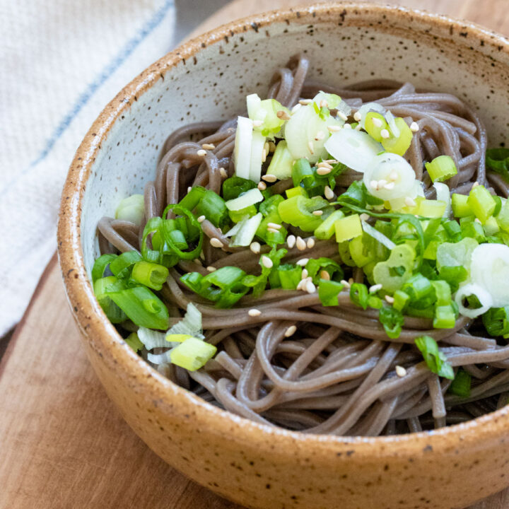 Cold Soba Noodles with Dipping Sauce The Floured Camera