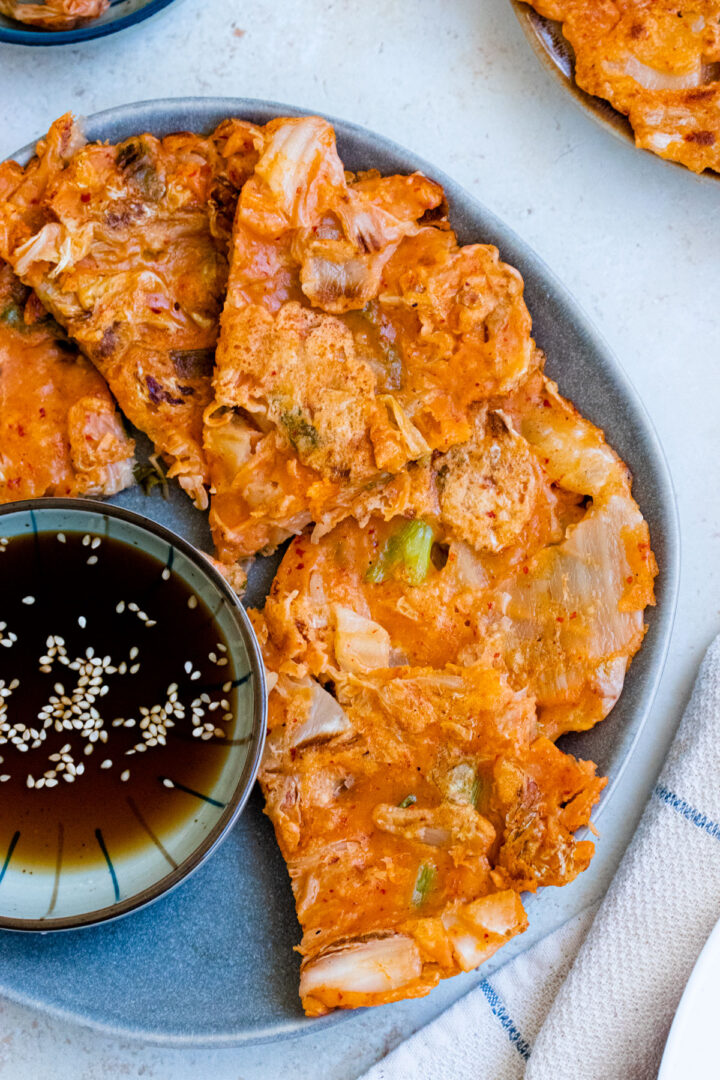 Kimchi Pancake The Floured Camera