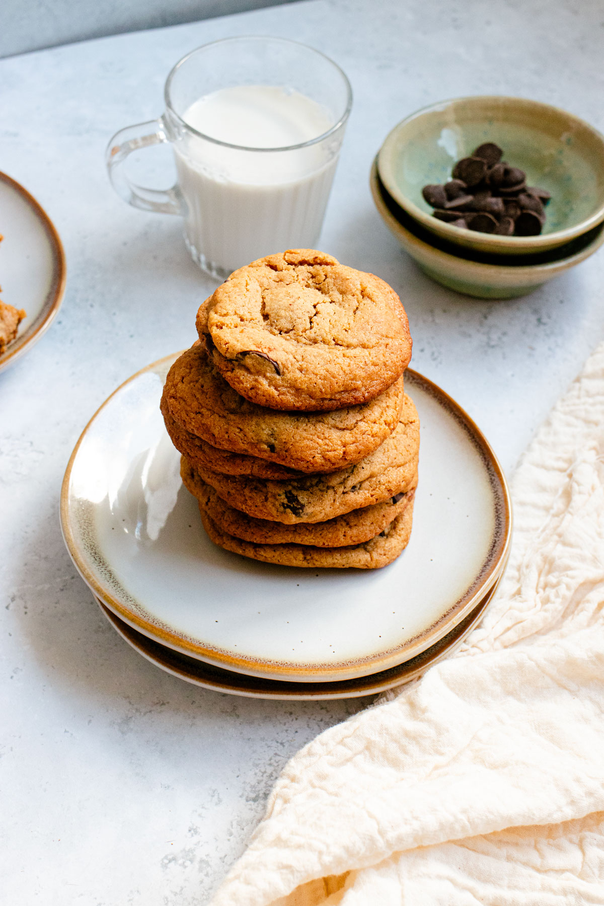 Browned butter chocolate chip cookies.