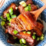 Beer braised pork belly